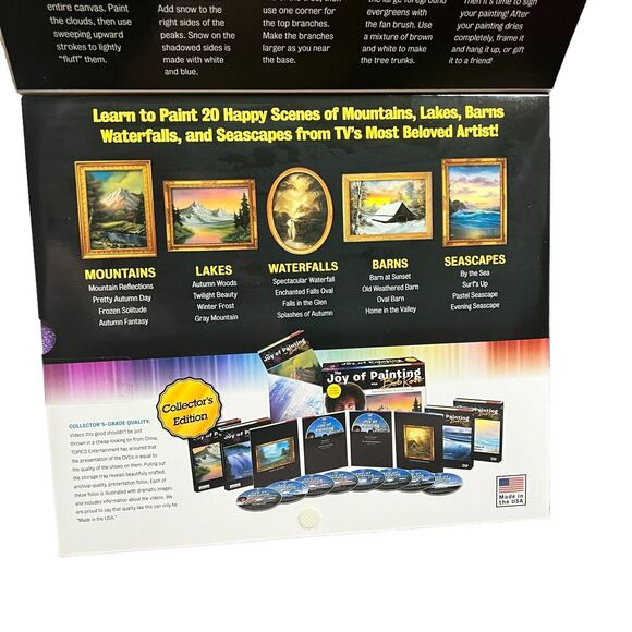 The Joy Of Painting With Bob Ross (10-Disc DVD Box Set) Collectors Ed, 20 lesson - Picture 10 of 11